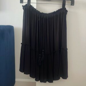 Black skirt/cover up